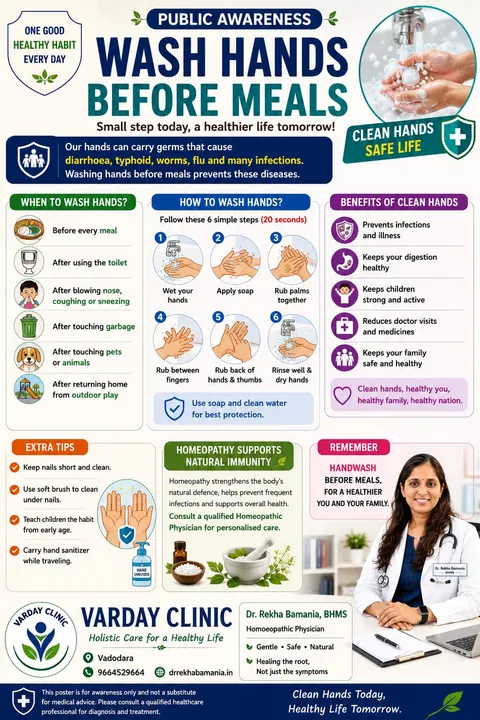 Washing your hands properly — The steps most people miss, and when it matters most.
