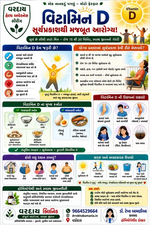 Vitamin D — the sunshine vitamin — Why vitamin D matters, how much sunlight helps, food sources, and the signs of a deficiency.